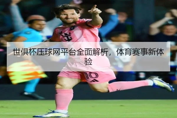 世俱杯压球网平台全面解析，体育赛事新体验